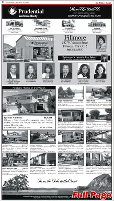 Full Page Advertisement