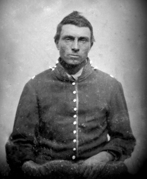 Mathew Atmore of the Civil War Second California Cavalry.