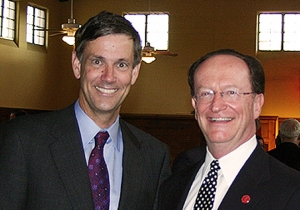 Jack O’Connell and CI President Richard Rush