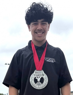 Above is Cayden Balades of Fillmore High School who placed 2nd at the Annual Matt Hickman Memorial Tournament in Camarillo this past Saturday, June 6. Photos by Alicia Flores.