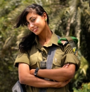 Elinor Joseph, The Israel Defense Force’s First Arab Female Combat Soldier.