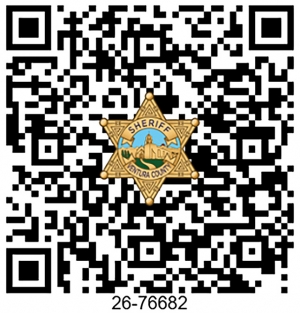 Any person with information regarding the incident is encouraged to reach out to detectives and utilize the QR code above.