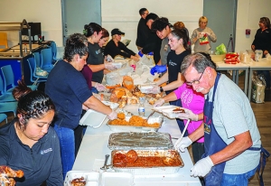 Above is from last year's annual Holiday Toy Drive. Photo credit Angel Esquivel.