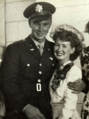 Former Fire Chief George Campbell and Lois Lawanda Campbell.