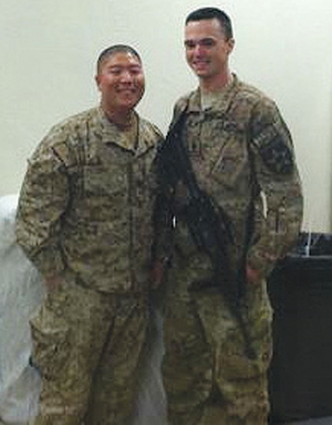 U.S. Navy Petty Officer Second Class Phillip C. Diaz and United States Army Specialist Michael P. O’Neal.