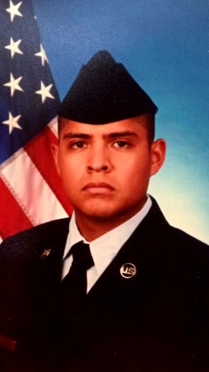 U.S. Air National Guard Airman 1st Class Ricardo Gutierrez
