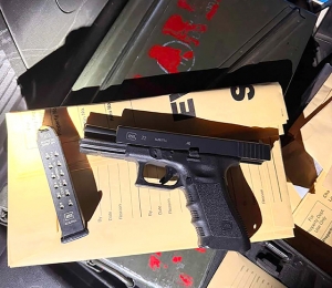Man booked into Ventura County Jail on illegal firearm and child endangerment charges.