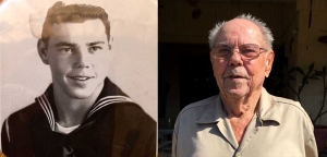 Spud Walsh quit Fillmore High School at the end of his Junior Year, and stepped up to serve his Country on May 27, 1944, his 18th birthday. He earned the Bronze Star while serving on Iwo Jima. Spud is one of a recent 2016 estimated count of 697,806 WWII American Veterans still alive today.