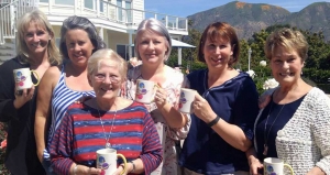 Heritage Valley Art Growers (l-r) Lolita Wyche-Bowman, Deborah Galarza, Laura Cunz, Carole Cately, Colette Swan, and Wana Klasen.