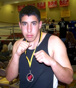 Fillmore Boxing Club’s Alex Becerra competed at the KO High Boxing Show held at Taft High School in Woodland Hills, CA on March 18th, 2011. Becerra fought in the 170 lb. weight class. The Fillmore Boxing Club is a member of USA Boxing and offers adult and youth boxing classes at Body Image Gym. For more information call (805) 524-0891 or (805) 443-8501 or e-mail fillmoreboxingclub@yahoo.com.