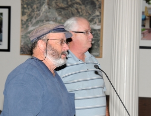 Steve Stewart with Fillmore's Planning Department and Tom Peterson, American Water Contact Operations, explained to council they expect a savings in maintenance of up to one million dollars due to an unexpected longer life of the micro-organisms used to treat the sewage at the plant.