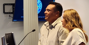 At last night’s City Council meeting Mario Robledo and Vanessa Garcia spoke to council regarding the approval of Boarder rates collected at the Fillmore Equestrian Center.