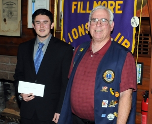 Roberto Munoz, a senior at Fillmore High School, took first place for a third year in a row at the Fillmore Lions Club Speaker Contest.