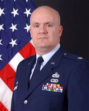 Lt. Col. Mark Murphy, 354th Maintenance Group deputy commander.