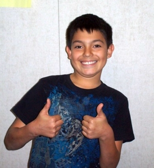 Spelling Bee Champ Fred Ponce