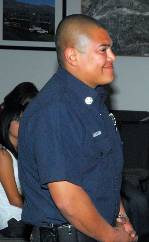 Billy Gabriel was announced as the new Fillmore Fire Department Captain at Tuesday night’s council meeting.