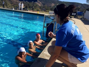 Fillmore Flashes at Villanova for a water polo match.