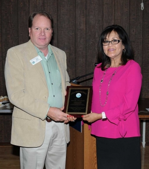 At Tuesday night’s school board meeting Fillmore Unified School District Board of Trustees representative Scott Beylick recognized Martha Hernandez for her years of service to Fillmore Unified and public education.