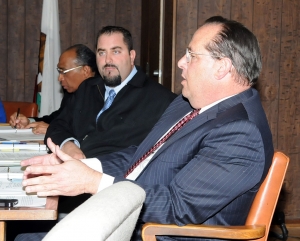 Mike Bush addresses the FUSD School board meeting, Tuesday night.