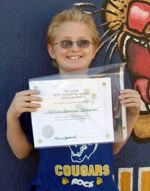 Dillon Galarza takes first place in Scripps National Spelling Bee.