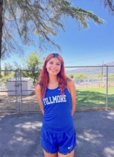 This past Saturday, September 2, 2023, FHS Cross Country team traveled to Santa Barbara to compete in the Gaucho Invitational. Pictured above are Fillmore Cross Country teams top performers for the day Joseline Orozco and Martin Manzo.