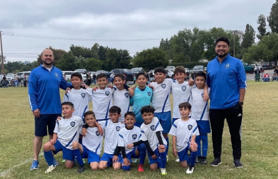 Above is Fillmore’s California United FC 2014 Boys who competed in the Oaks FC Tournament of Champions and won this past Memorial Day weekend. Top row (l-r): Coach Francisco, Luis Ortiz, Jacob Santa Rosa, David Prado, Michael Ortiz, Caesar Aguayo, Andre Mendez, Elijah Vargas Coach Miguel; Bottom row (l-r): Noah Jimenez, Romeo Ochoa, Moises Pastrana, Joseph Lomeli, David Gonzalez, and Kristofer Alvarez. Photo credit Erika Arana.