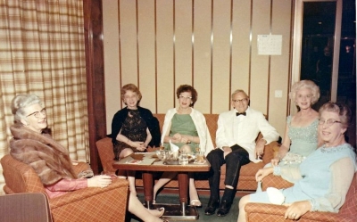 Edith’s home on Foothill Drive was known for many things; one included a built-in kitchen which was hidden behind a wall, pictured above. Photo credit Fillmore Historical Museum.