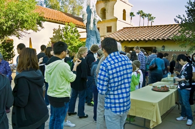 2010 Awesome Art Reception. Photo by Les Dublin.