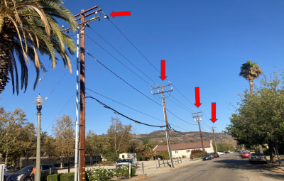 On Tuesday, January 16, crews were working on Santa Clara Street between Fillmore City Hall and east of Giessinger Winery on the city of Fillmore’s utility undergrounding beautification project. 