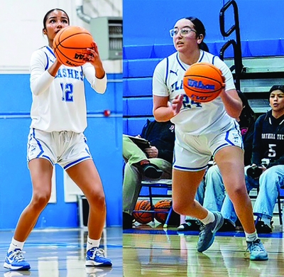 Pictured left is Fillmore’s #12 Yaneli Landin who was chosen for Citrus Coast League 2nd Team All-League and 2nd Team All County for small schools. Picture right is Flashes #24 Andrea Ramirez was chosen for Citrus Coast League 2nd Team All-League. 