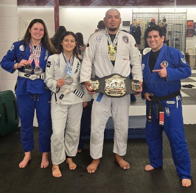 On Monday, May 12th, Fillmore’s Perce’s Kenpo Karate which offers Brazilian Jiu-Jitsu had three students compete in the NAGA Los Angeles Championship. Photo credit David Gonzalez.