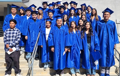 Above are Mountain View Elementary graduates who will be moving on to Fillmore Middle School next year.