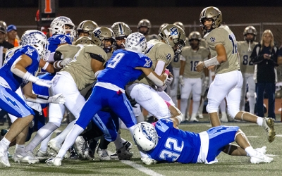 On Friday, October 24th, Flashes JV & Varsity hosted Dos Pueblos High School. Above is the Flashes Varsity game, final score, 24-17. Photo credit Crystal Gurrola.