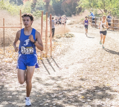 Fillmore Flashes Runner Omar Heredia. Photo credit Angel Laureano, FHS Alumni Cross Country runner.
