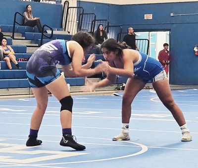 Pictured is Flashes Naomi Bonilla vs. Valencia. Photo credit Michael Torres.