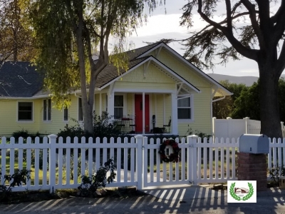 Pictured above is the Dr. Ira Hinckley House, 2021, moved from its original location at 423 1st Street to the Fillmore Historical Museum on Main Street. See more photos on page 9.