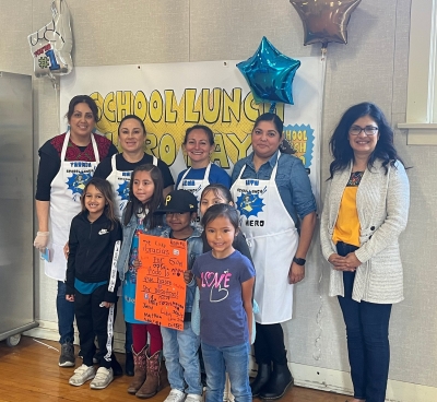 Fillmore Unified School District’s child nutrition professionals are at the frontline feeding students, offering them safety and stability. By preparing food, adhering to meal standards and regulations, and bringing joy to student’s lives, our school nutrition professionals show us that not all heroes wear capes, some wear aprons! Courtesy https://www.blog.fillmoreusd.org/fillmore-unified-school-district-blog/2023/5/12/school-lunch-heroes-7a2m.