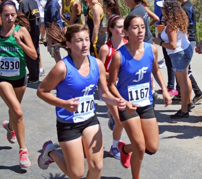 (l-r) Kimberly Vasquez and Briana Segoviano.