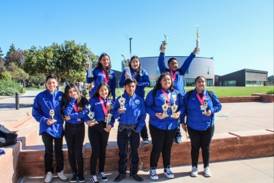 On March 25, 2023, Fillmore students participated in the Ventura County Migrant Speech and Debate Competition held at Oxnard College. Pictured above are the students and their coaches celebrating after their wins. Photos courtesy Fillmore Unified School District