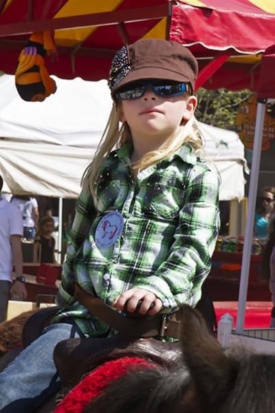 Get along little doggies! Cowgirls were riding the range at RailFest this past weekend. A good turnout on a beautiful Saturday. RailFest is put on by the Santa Clara River Valley Railroad Historical Society in cooperation with Fillmore & Western.