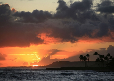 'Maui Sunset Fire' by Robert McFall
