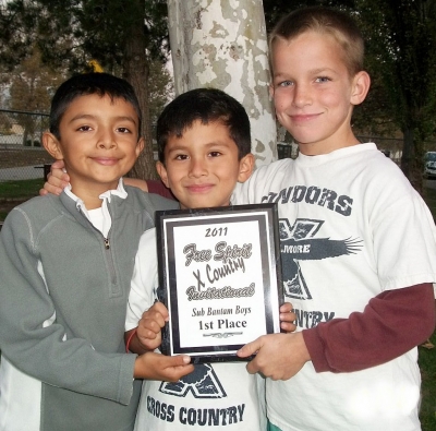 Pictured (l-r) Sub Bantam Boys: Rey Laureno, Camilo Torres, and Richter.