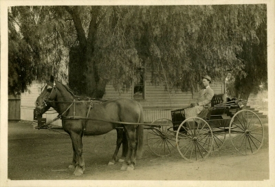 Rush Ealy with his fine rig.