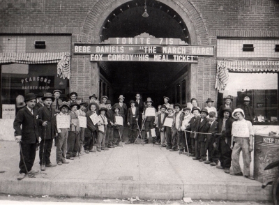 Charlie Chaplin Day in 1923.