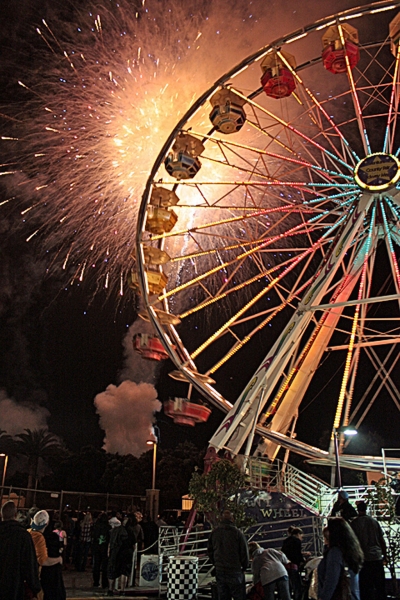 The Big Wheel & more Fireworks.