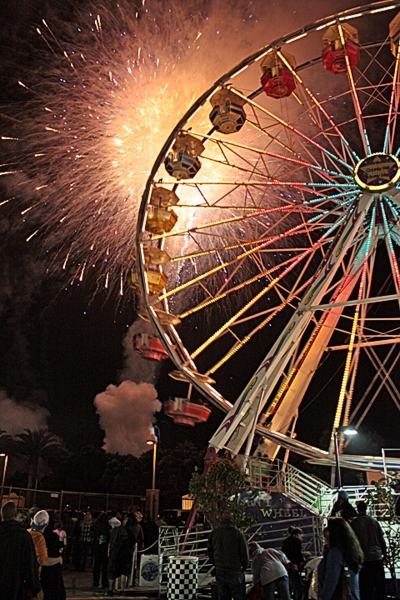 The Big Wheel & more Fireworks.