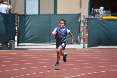 Angel Gonzalez will represent the Blazers this weekend at the Championship meet. Angel placed 4th in the 400m dash gremlin division