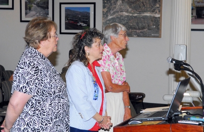 Soroptimist International of Fillmore (represented by Sarah Hansen, Lynn Edmonds, and President Oralia Herrera) requested permission to install a Peace Pole in Central Park.