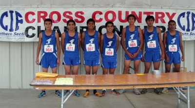 (l-r) Jose Almaguer, Anthony Rivas, Alexander Gonzalez, Adrian Mejia, Isaac Gomez, Hugo Valdovinos and Jordan Mendoza. Photo courtesy Joel and Cathy Frias.
