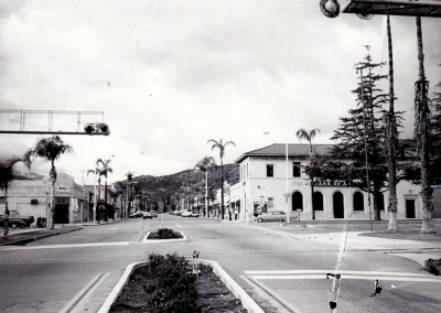 Central and Main Streets circa 1970s.